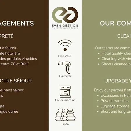 Apartment 2.cozy - Montmartre - Opera Paris